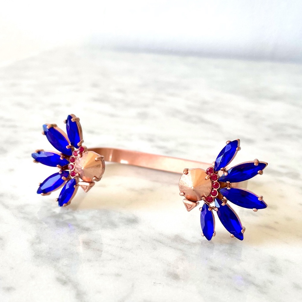 Wanderluster Sparkly Rose Gold Cuff